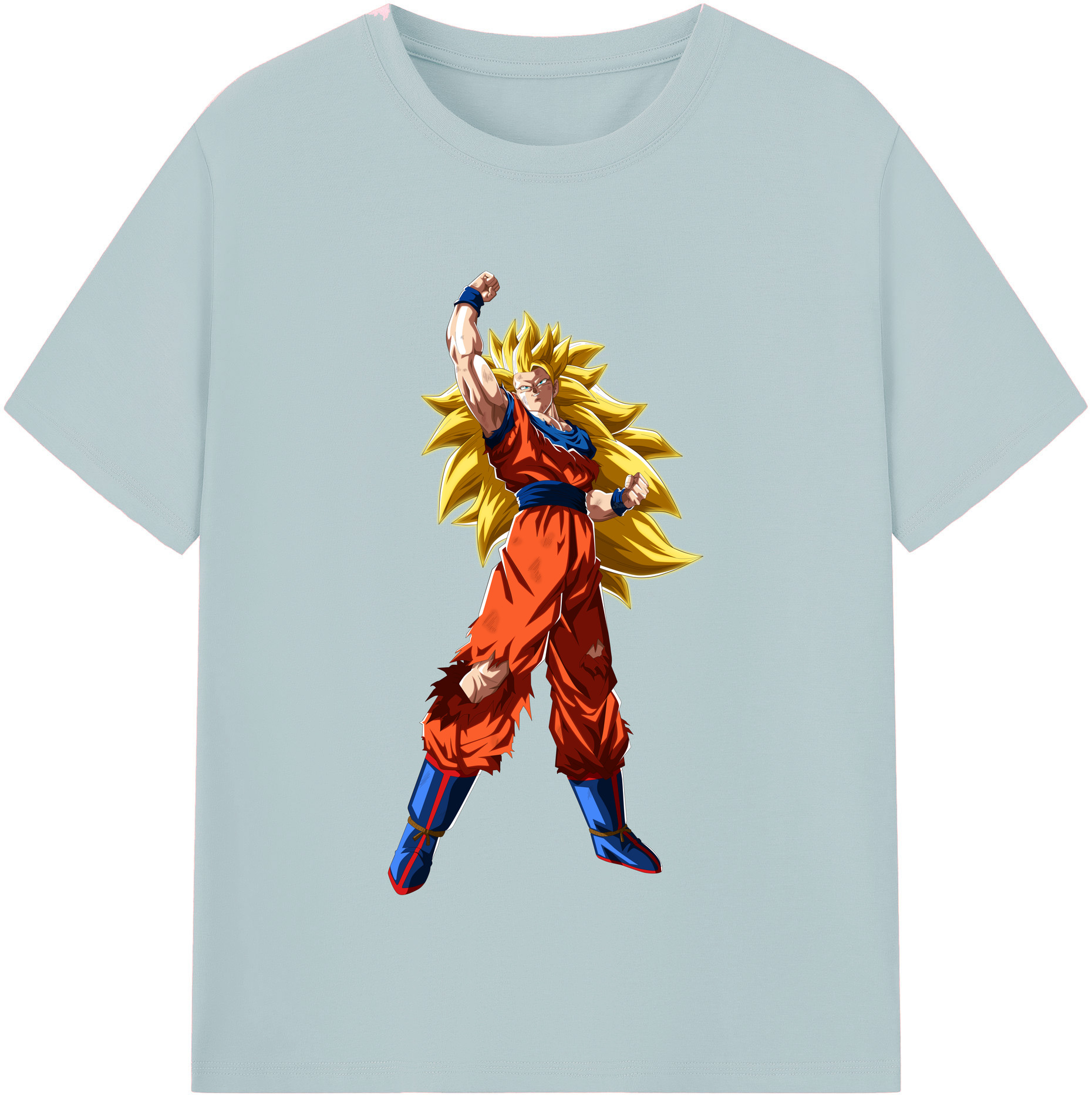 （画像用） ドラゴンボール 孫悟空（そん ごくう）Son Goku カカロット DRAGON BALL Kakarotto 綿100％半袖Tシャツ（フロントプリント）